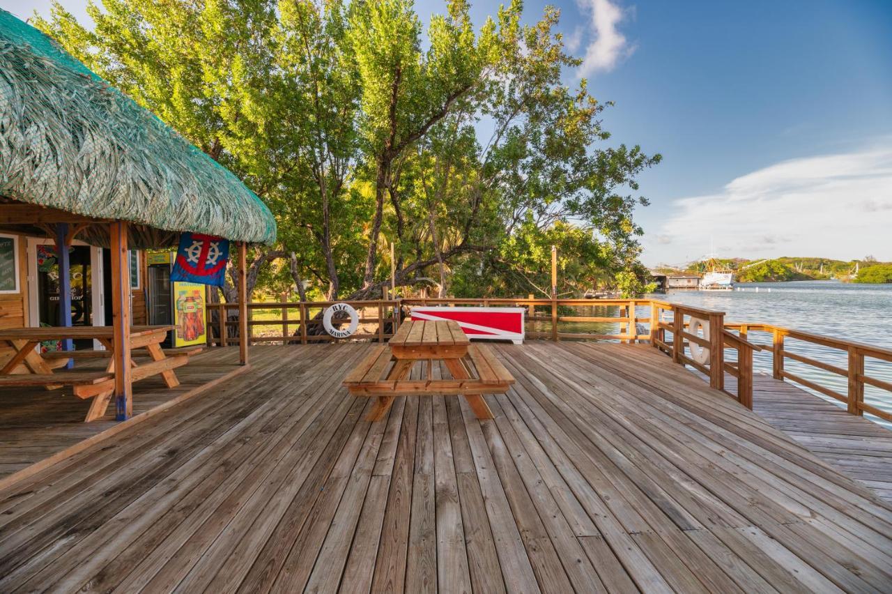 Hotel And Dive Center Roatan Yacht Club French Harbour ภายนอก รูปภาพ